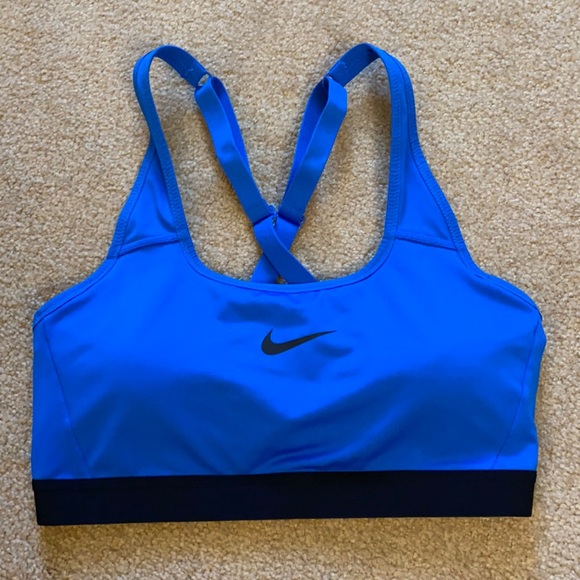 Nike Other - Nike Sports Bra. Royal Blue/black. Size large. Like new condition.
